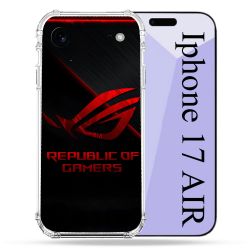 Coque Renforcée Pour Iphone 17 Air ROG Rouge