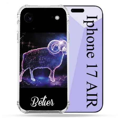 Coque Renforcée Pour Iphone 17 Air Signe Zodiaque 2 Bélier
