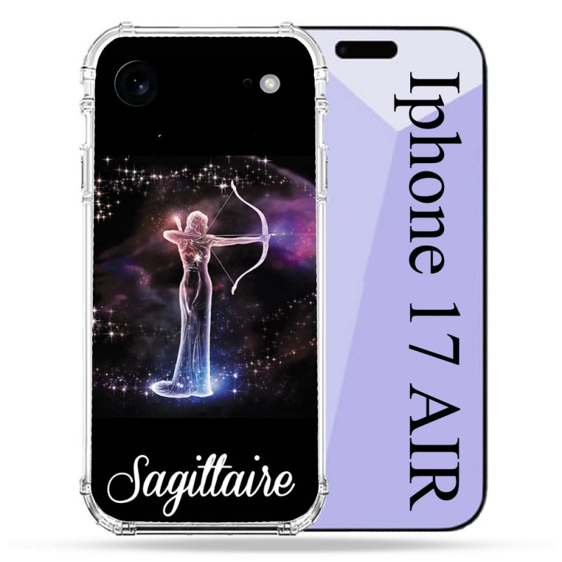 Coque Renforcée Pour Iphone 17 Air Signe Zodiaque 2 Sagittaire