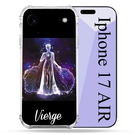 Coque Renforcée Pour Iphone 17 Air Signe Zodiaque 2 Vierge