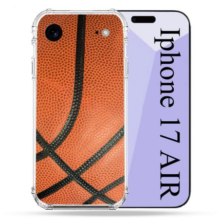 Coque Renforcée Pour Iphone 17 Air Sport Ballon Basket
