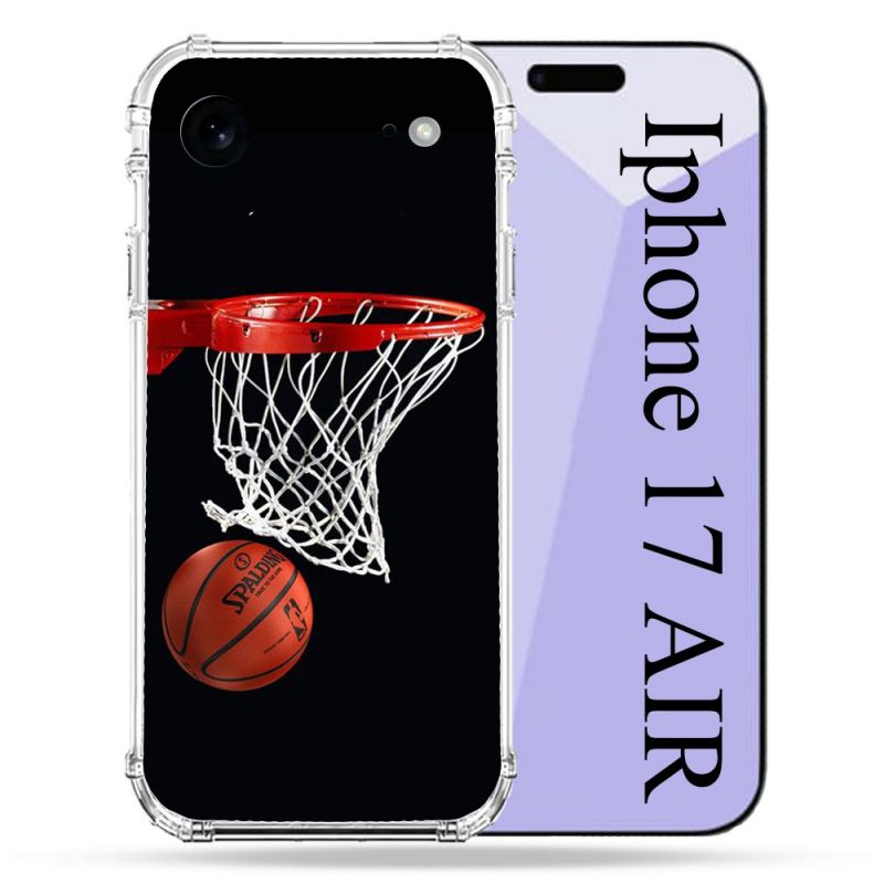 Coque Renforcée Pour Iphone 17 Air Sport Basket Panier