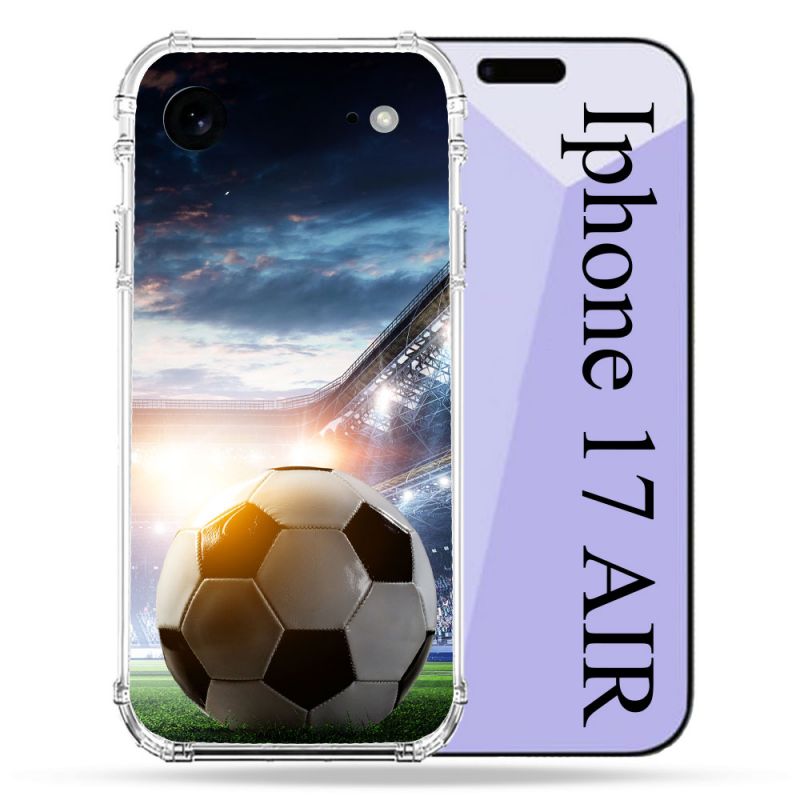 Coque Renforcée Pour Iphone 17 Air Sport Football Stade