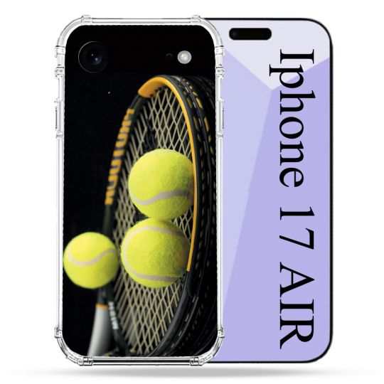 Coque Renforcée Pour Iphone 17 Air Sport Tennis Balls