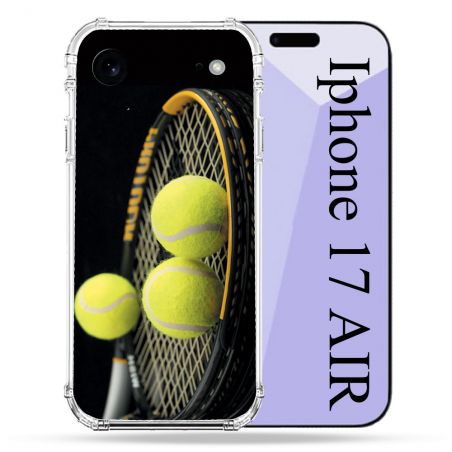 Coque Renforcée Pour Iphone 17 Air Sport Tennis Balls