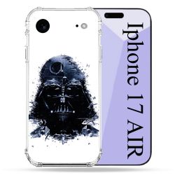 Coque Renforcée Pour Iphone 17 Air Star Wars - Dark Vador Blanc