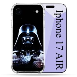 Coque Renforcée Pour Iphone 17 Air Star Wars - Dark Vador Noir