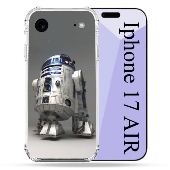 Coque Renforcée Pour Iphone 17 Air Star Wars - R2D2