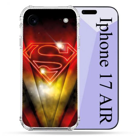 Coque Renforcée Pour Iphone 17 Air Superman Logo