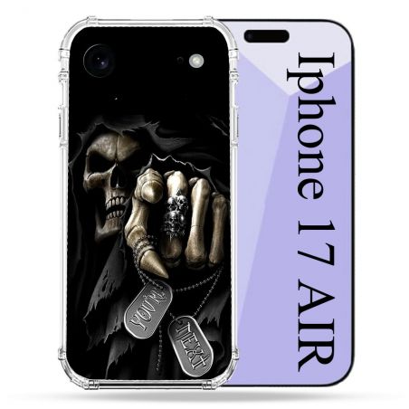 Coque Renforcée Pour Iphone 17 Air Tete de Mort Your Next