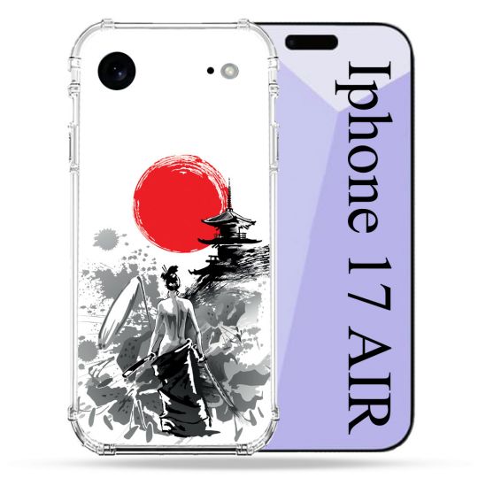 Coque Renforcée Pour Iphone 17 Air Voyage Japon Femme