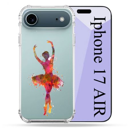 Coque Renforcée Transparente Pour Iphone 17 Air Danseuse etoile
