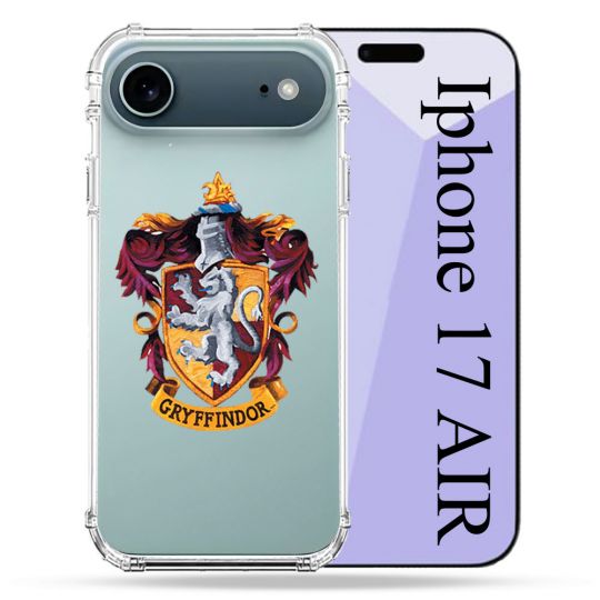 Coque Renforcée Transparente Pour Iphone 17 Air Harry Potter Griffindor