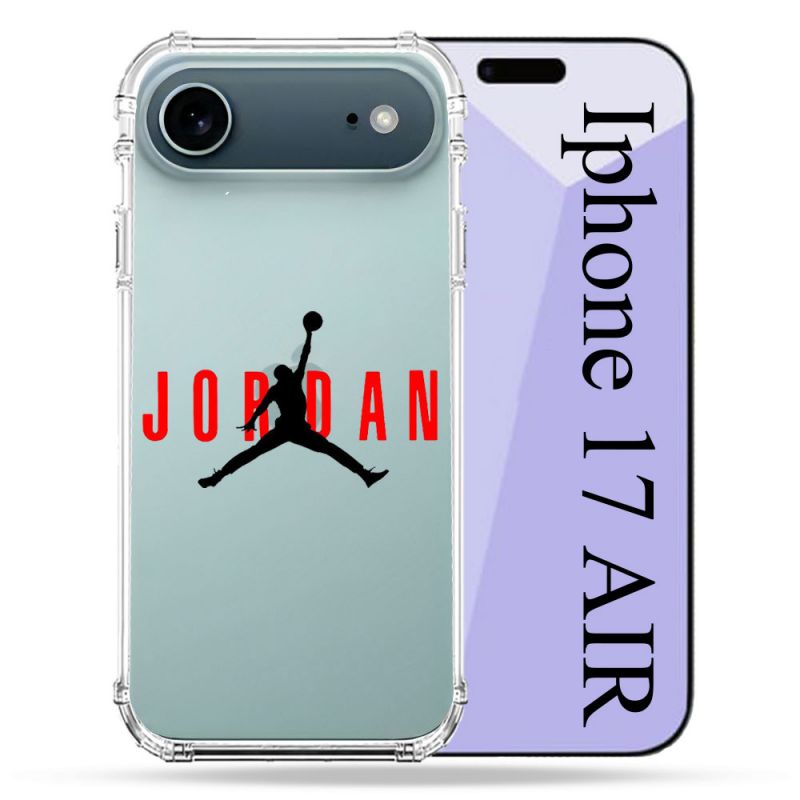 Coque Renforcée Transparente Pour Iphone 17 Air Jordan