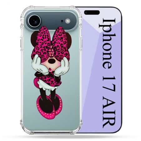 Coque Renforcée Transparente Pour Iphone 17 Air Minnie