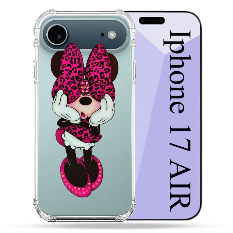 Coque Renforcée Transparente Pour Iphone 17 Air Minnie