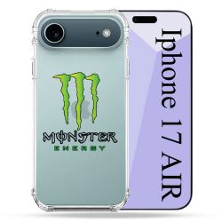 Coque Renforcée Transparente Pour Iphone 17 Air Monster Energy