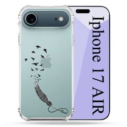 Coque Renforcée Transparente Pour Iphone 17 Air Plume Infini
