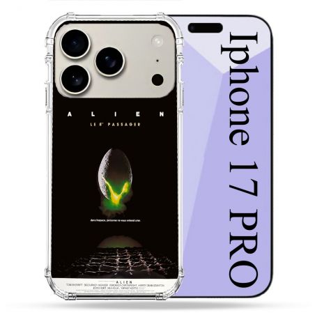 Coque Renforcée Magsafe Pour Iphone 17 Pro Alien Affiche