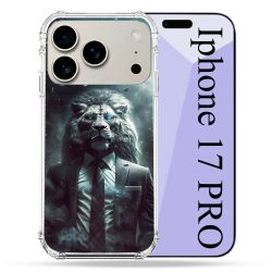 Coque Renforcée Magsafe Pour Iphone 17 Pro Animal Lion Business