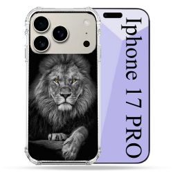 Coque Renforcée Magsafe Pour Iphone 17 Pro Animal Lion Majestueux