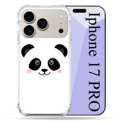 Coque Renforcée Magsafe Pour Iphone 17 Pro Animal Panda Blanc