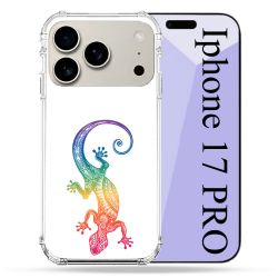 Coque Renforcée Magsafe Pour Iphone 17 Pro Animal Salamandre Color