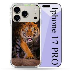 Coque Renforcée Magsafe Pour Iphone 17 Pro Animal Tigre Jungle