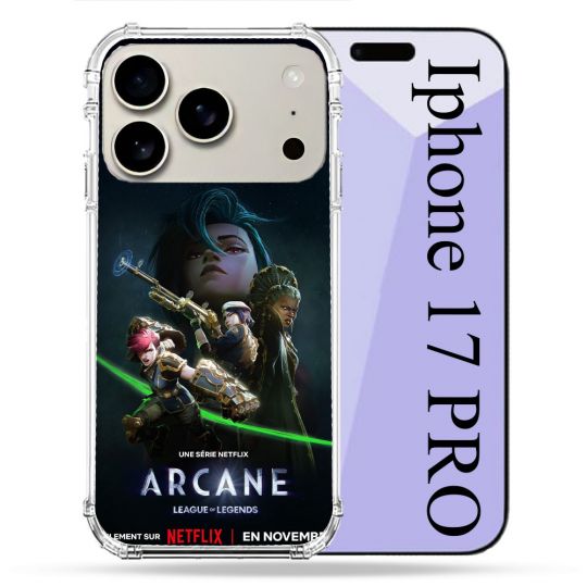 Coque Renforcée Magsafe Pour Iphone 17 Pro Arcane Affiche