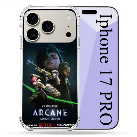 Coque Renforcée Magsafe Pour Iphone 17 Pro Arcane Affiche