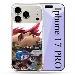 Coque Renforcée Magsafe Pour Iphone 17 Pro Arcane Jinx Sœur