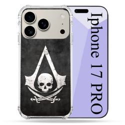 Coque Renforcée Magsafe Pour Iphone 17 Pro Assassin Creed Tete Mort