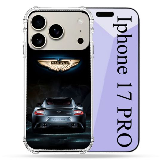 Coque Renforcée Magsafe Pour Iphone 17 Pro Aston Martin