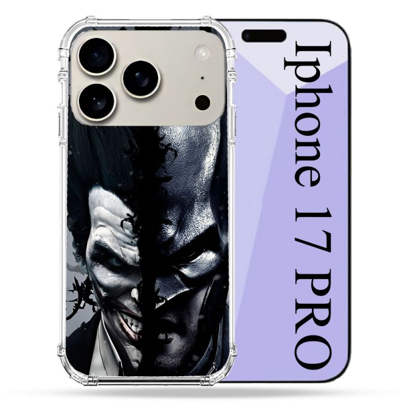 Coque Renforcée Magsafe Pour Iphone 17 Pro Batman Joker