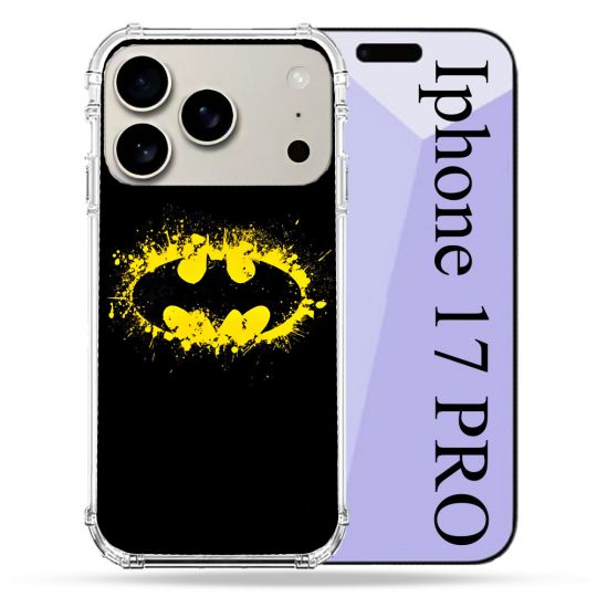 Coque Renforcée Magsafe Pour Iphone 17 Pro Batman Logo
