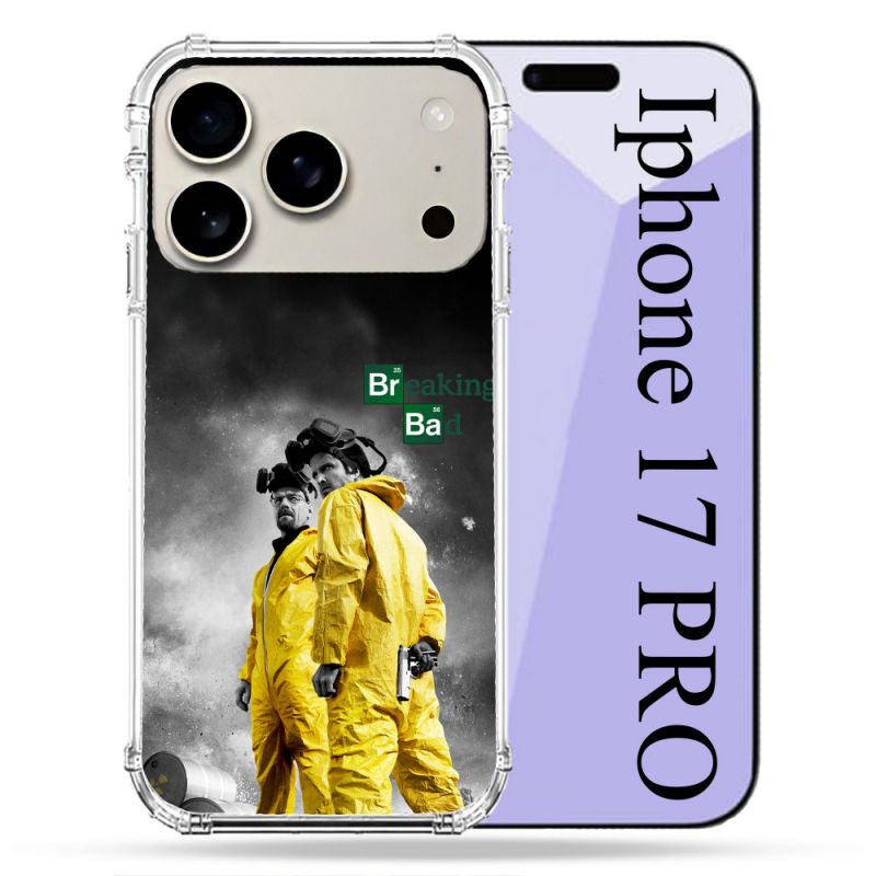Coque Renforcée Magsafe Pour Iphone 17 Pro Breaking Bad Affiche