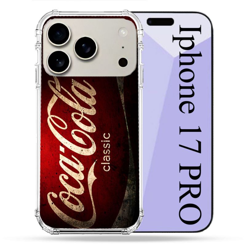 Coque Renforcée Magsafe Pour Iphone 17 Pro Coca Cola Classique