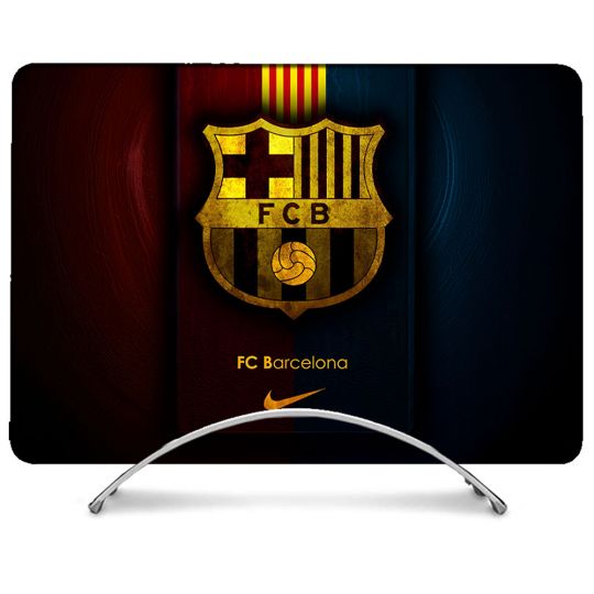 Coque Intégrale Pour MacBook Pro M4 14 Pouces Foot FC Barcelone Vintage