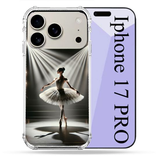 Coque Renforcée Magsafe Pour Iphone 17 Pro Danseuse Lumière