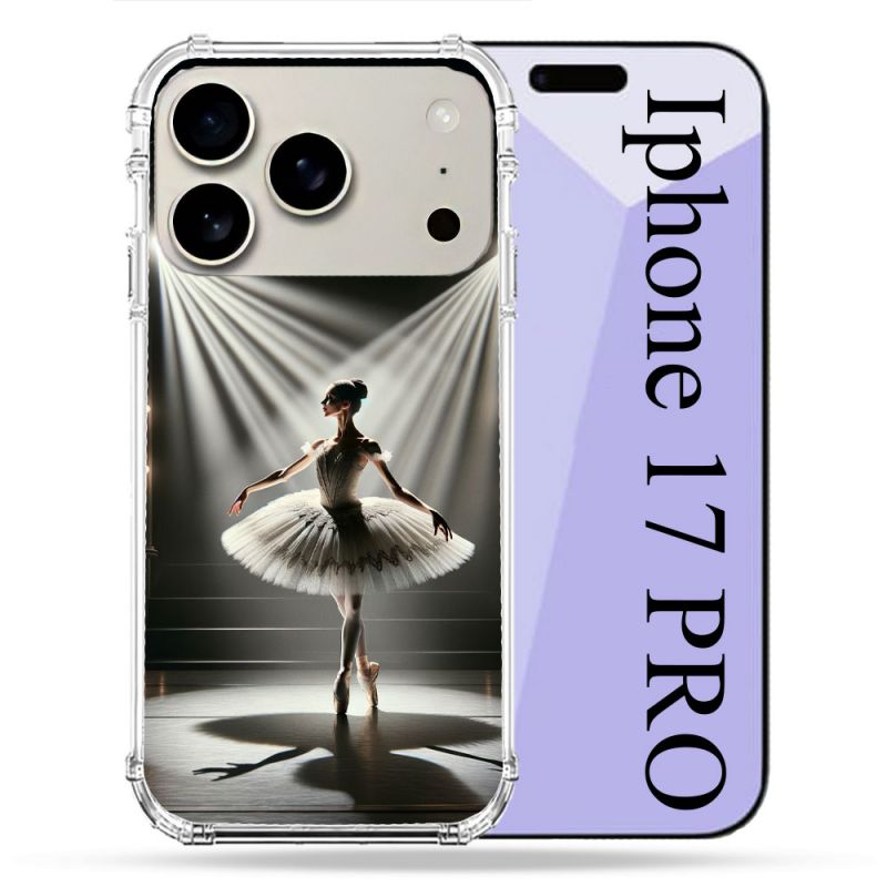 Coque Renforcée Magsafe Pour Iphone 17 Pro Danseuse Lumière
