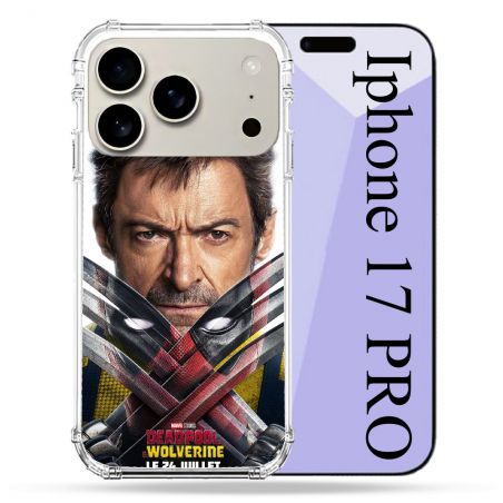 Coque Renforcée Magsafe Pour Iphone 17 Pro Deadpool Affiche