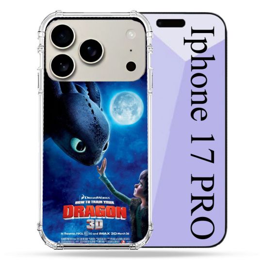 Coque Renforcée Magsafe Pour Iphone 17 Pro Dragons Affiche