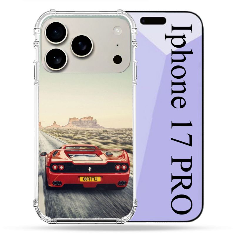 Coque Renforcée Magsafe Pour Iphone 17 Pro Ferrari F50