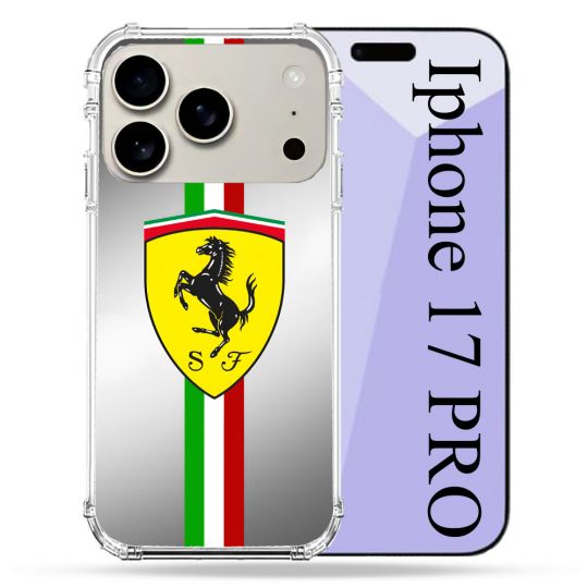 Coque Renforcée Magsafe Pour Iphone 17 Pro Ferrari Ligne