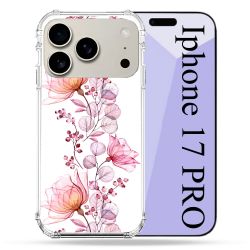 Coque Renforcée Magsafe Pour Iphone 17 Pro Fleur Eclosion