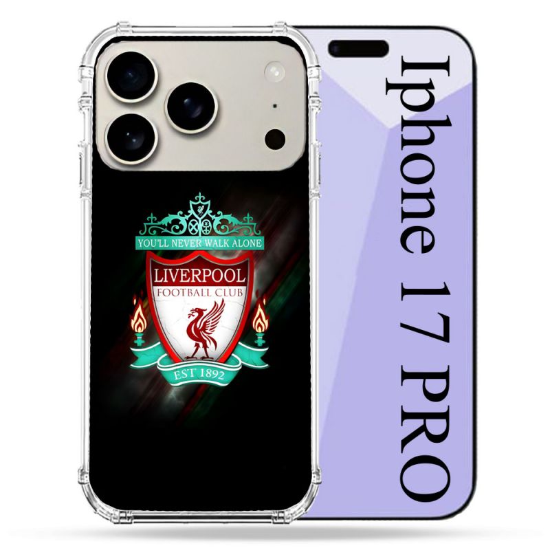 Coque Renforcée Magsafe Pour Iphone 17 Pro Foot Liverpool