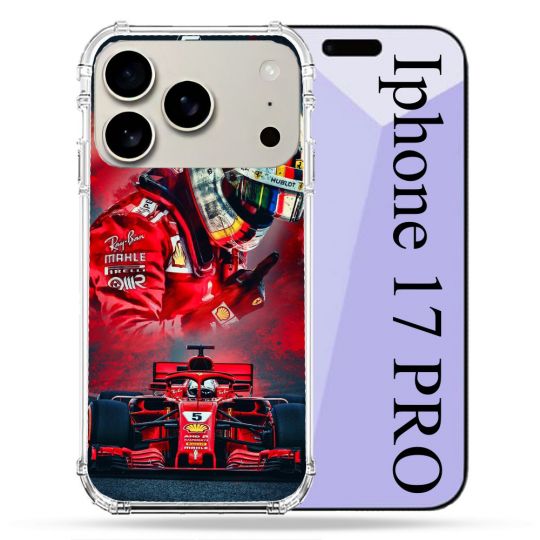 Coque Renforcée Magsafe Pour Iphone 17 Pro Formule 1 F1 Ferrari