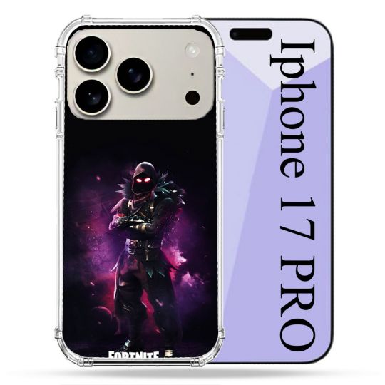 Coque Renforcée Magsafe Pour Iphone 17 Pro Fortnite Raven