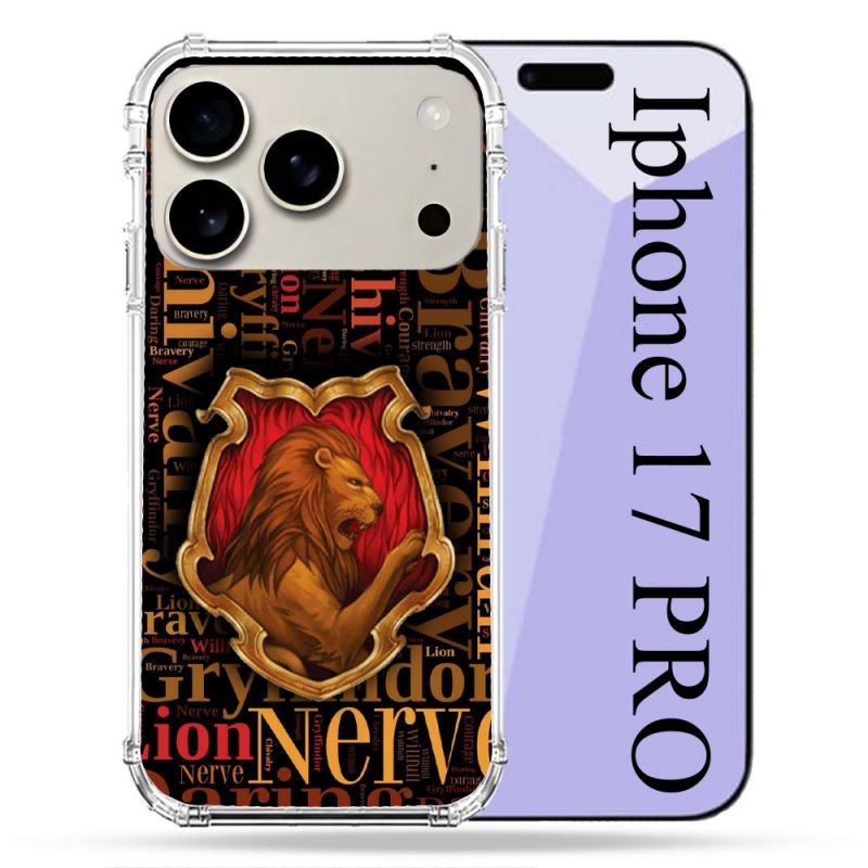 Coque Renforcée Magsafe Pour Iphone 17 Pro Harry Potter Griffondor