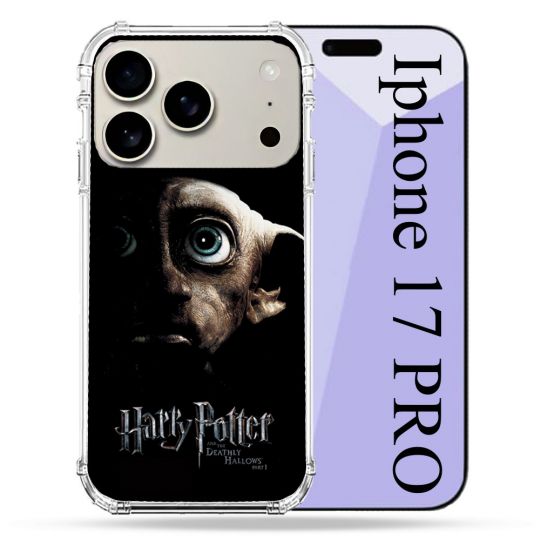 Coque Renforcée Magsafe Pour Iphone 17 Pro Harry Potter Hollows Dobby